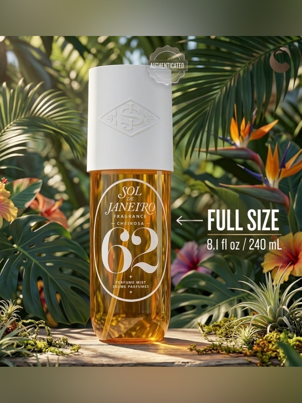 Sol de Janeiro Body Mist 62- Full Size/Sealed